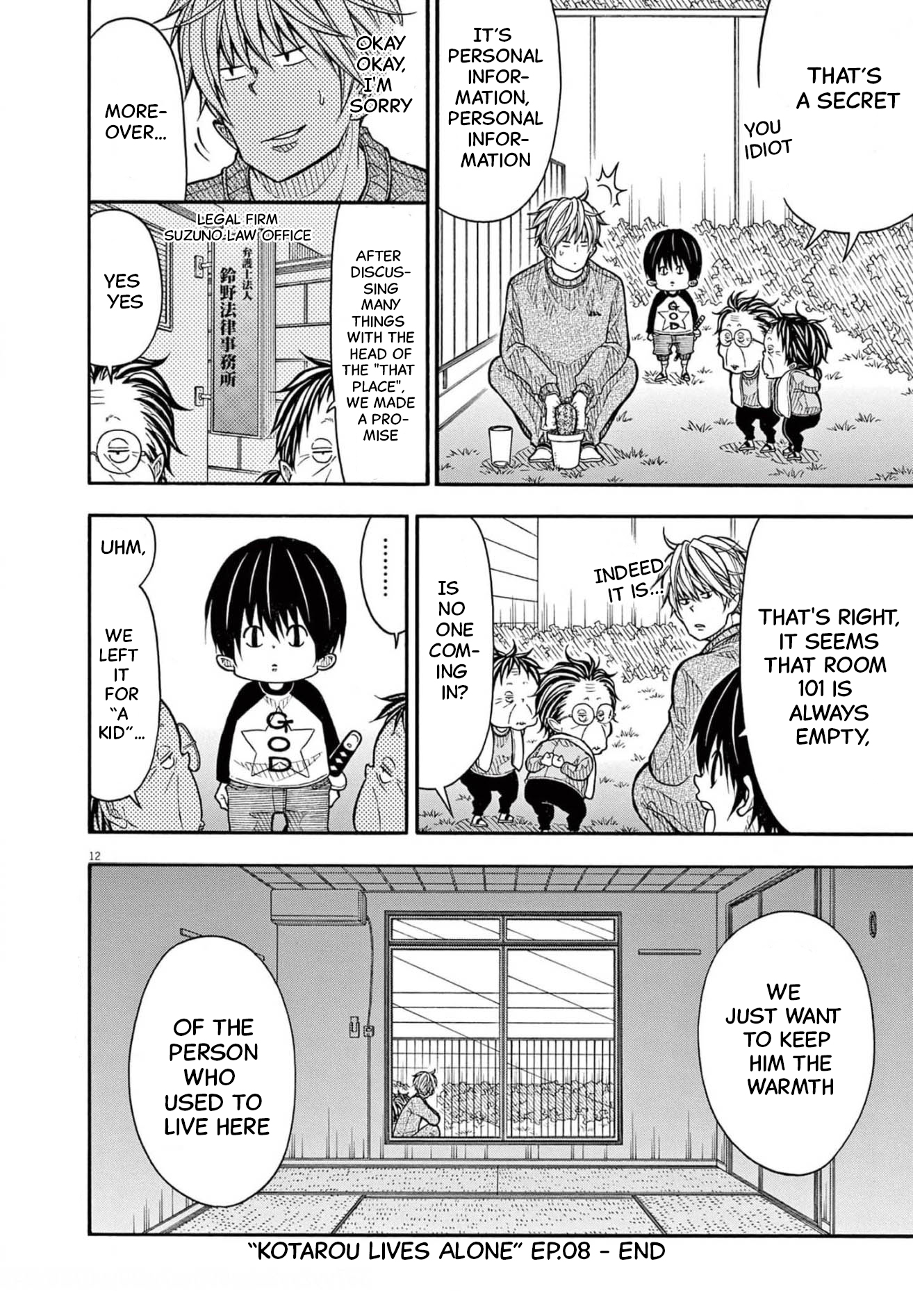 Kotaro Lives Alone, Chapter 137 image 024